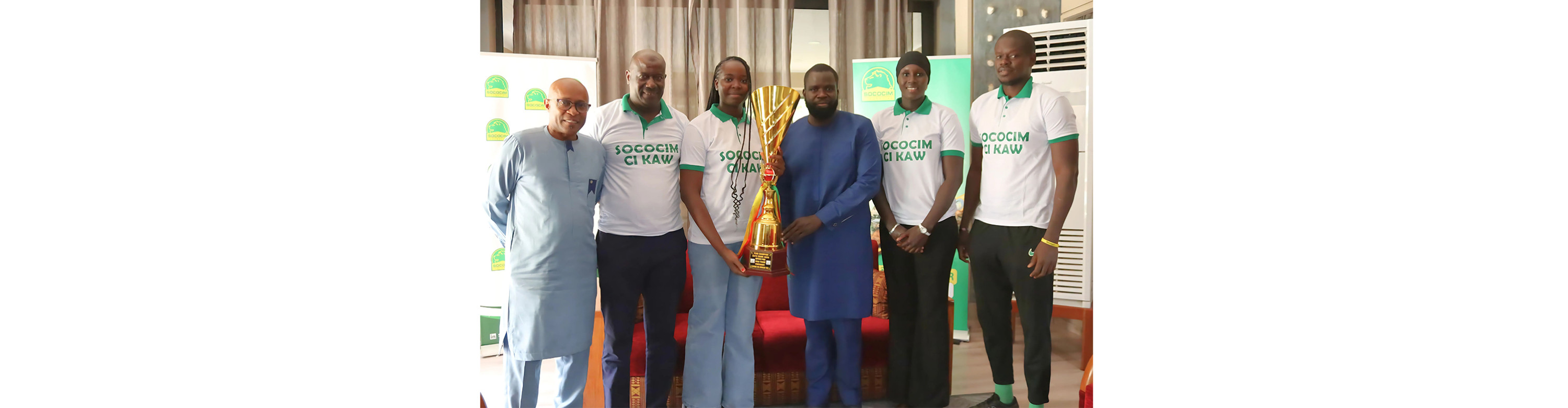 ASC SOCOCIM - Volley : remise de la coupe nationale ! 