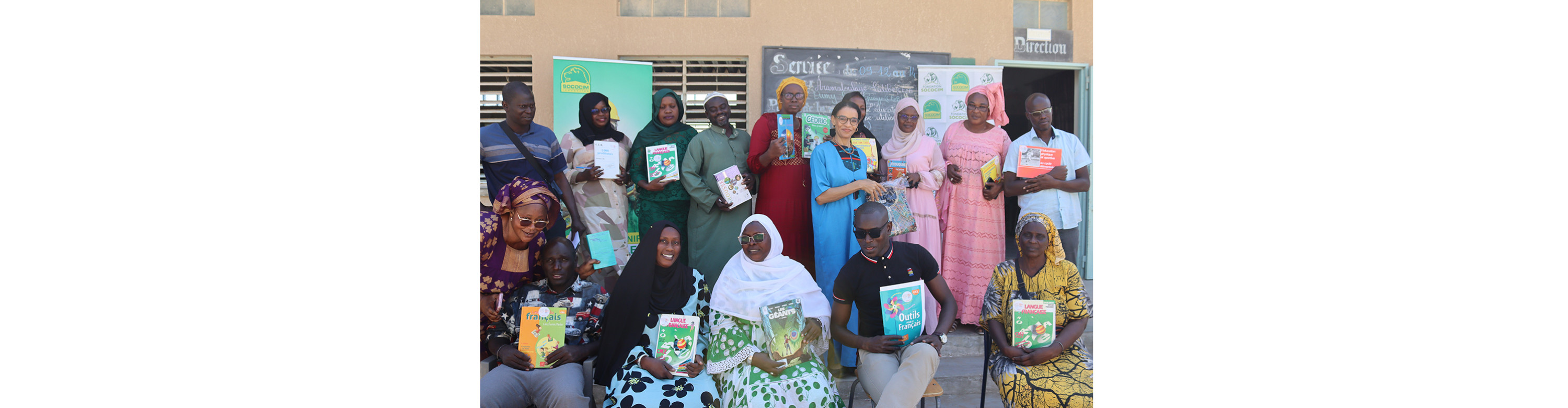 Fondation SOCOCIM : 5000 livres offerts pour soutenir l'éducation dans le Département de Rufisque