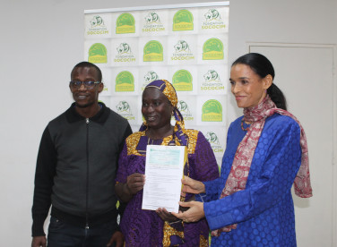 La Fondation SOCOCIM soutient l’entreprise Sunu Mbaytel 